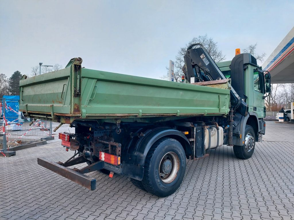 Самосвал, Автоманипулятор Mercedes-Benz Actros 2/3 6-Zyl.1836 ALLRAD 4x4 Dreiseitk: Kran: фото 11