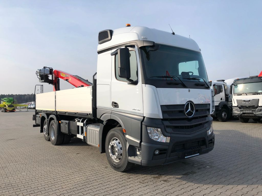 Mercedes-Benz ACTROS F 2646 PALFINGER PK 20.501 L - Грузовик бортовой/ Платформа, Автоманипулятор: фото 1 Mercedes-Benz ACTROS F 2646 PALFINGER PK 20.501 L - Грузовик бортовой/ Платформа, Автоманипулятор: фото 1