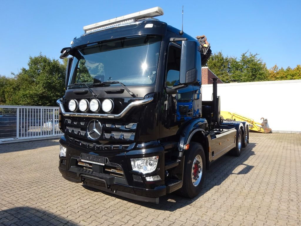 Крюковой мультилифт, Автоманипулятор Mercedes-Benz 2540 Actros Abroller + PK 19001 Kran 6x2: фото 6