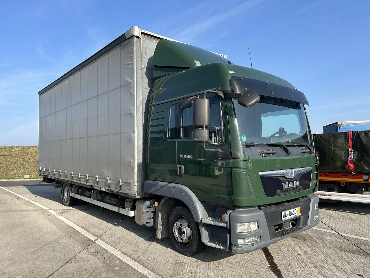 MAN TGL 12.250 from Germany TOP CONDITION - Тентованный грузовик: фото 1 MAN TGL 12.250 from Germany TOP CONDITION - Тентованный грузовик: фото 1