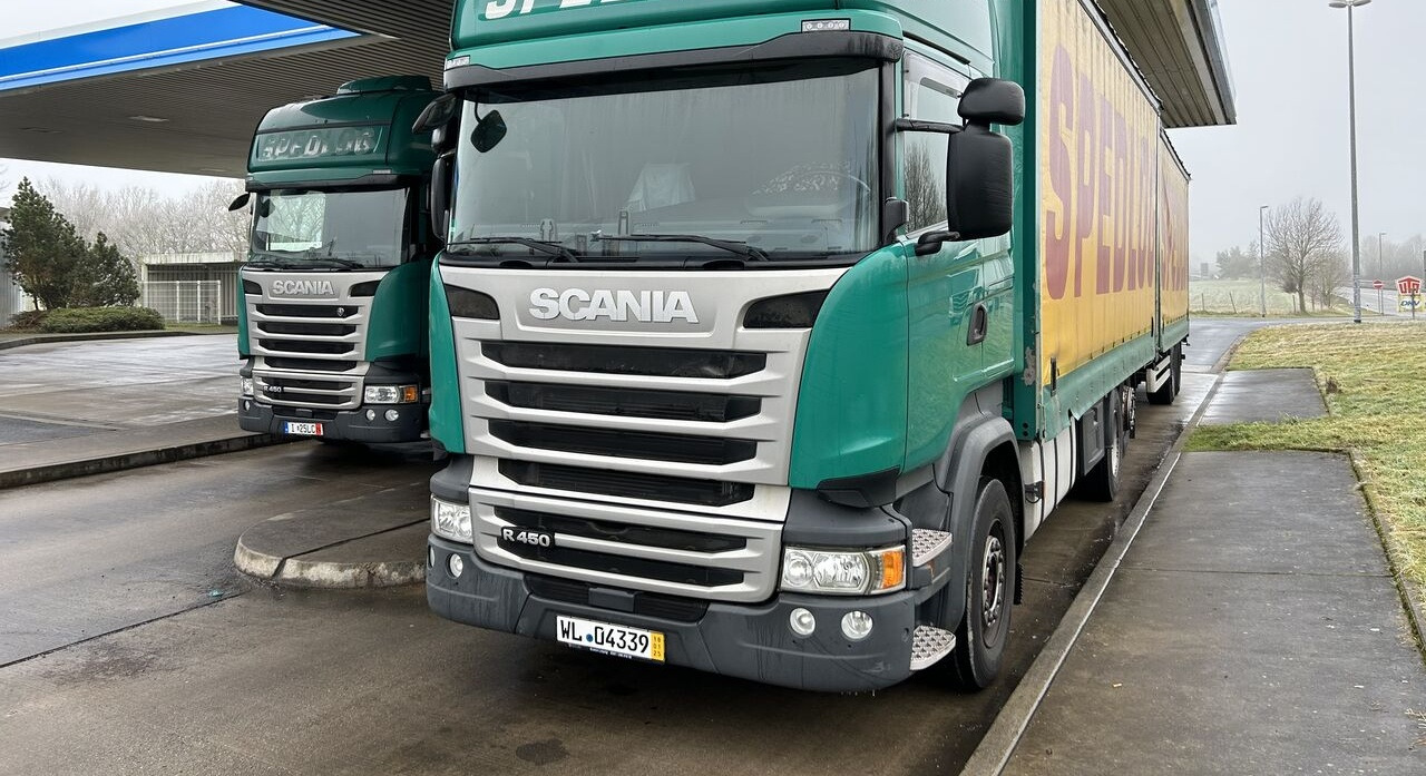 Scania Scania Rufa R450 R450 - Тентованный грузовик: фото 1 Scania Scania Rufa R450 R450 - Тентованный грузовик: фото 1