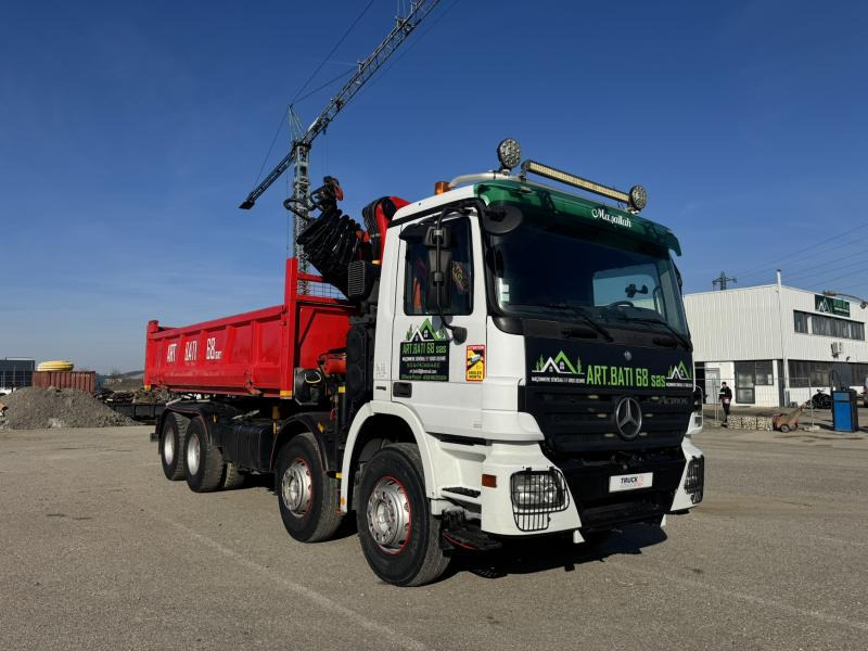 Mercedes Actros BLUETEC4 - Самосвал, Автоманипулятор: фото 1 Mercedes Actros BLUETEC4 - Самосвал, Автоманипулятор: фото 1