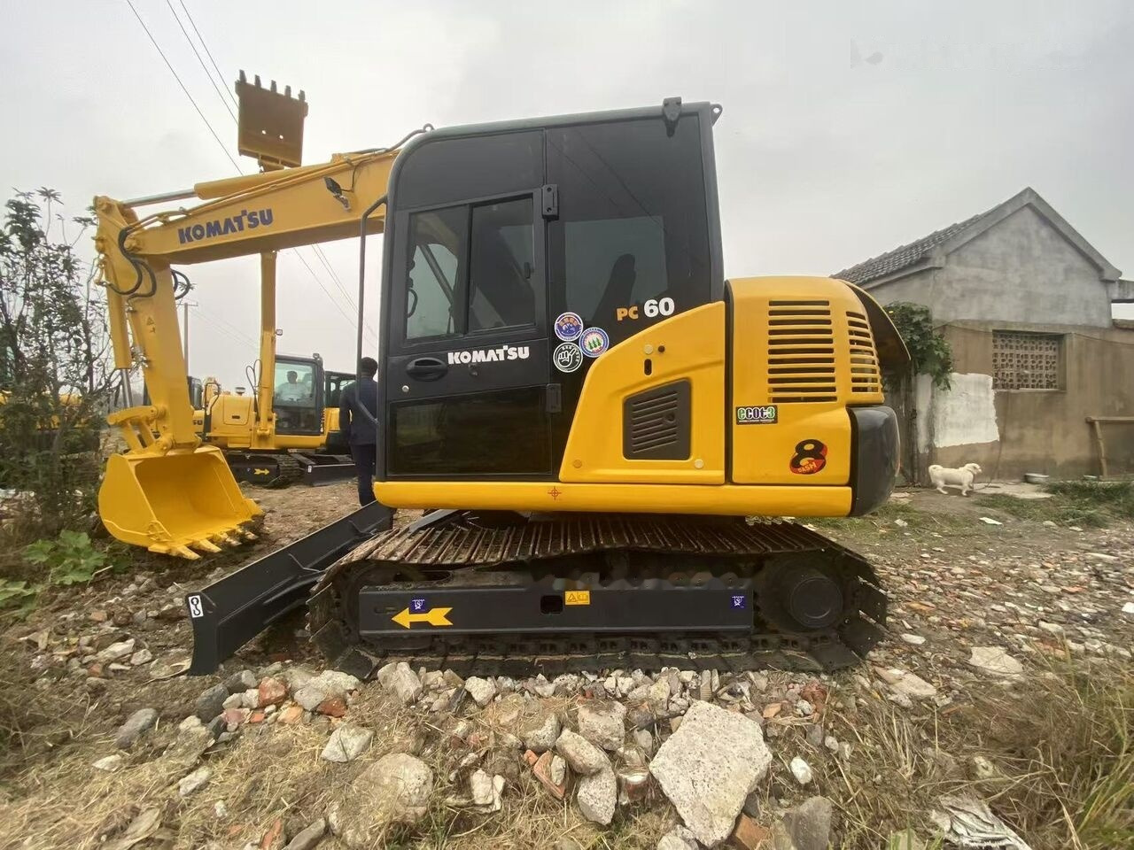 Komatsu PC60-8 - Мини-экскаватор: фото 1 Komatsu PC60-8 - Мини-экскаватор: фото 1