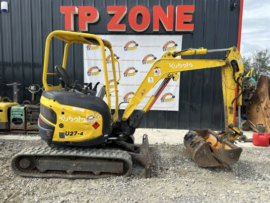 Kubota U27-4 à 19900€ HT - Мини-экскаватор: фото 1 Kubota U27-4 à 19900€ HT - Мини-экскаватор: фото 1