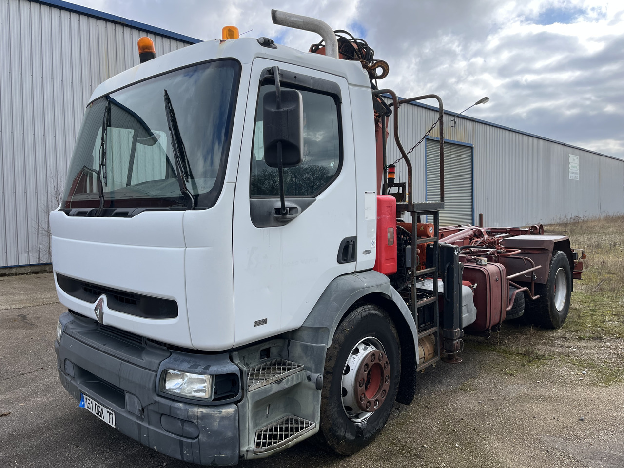 RENAULT Premium 250 ampirol grue atlas 12t/M - Крюковой мультилифт, Автоманипулятор: фото 1 RENAULT Premium 250 ampirol grue atlas 12t/M - Крюковой мультилифт, Автоманипулятор: фото 1