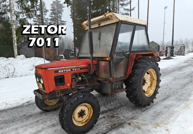 Zetor 7011 traktori - Трактор: фото 1 Zetor 7011 traktori - Трактор: фото 1