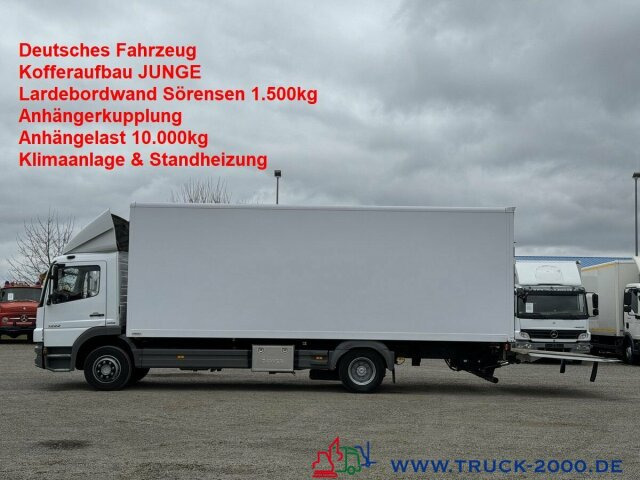 Mercedes-Benz 1222 Atego Koffer + LBW Sörensen 1,500kg Klima - Грузовик с закрытым кузовом: фото 1 Mercedes-Benz 1222 Atego Koffer + LBW Sörensen 1,500kg Klima - Грузовик с закрытым кузовом: фото 1