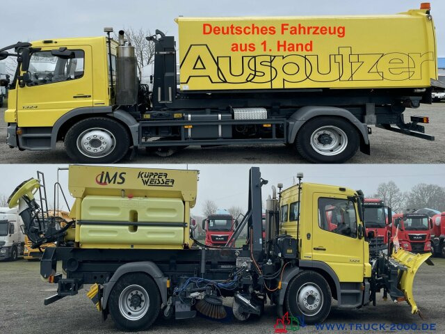 Mercedes-Benz 1524 Winterdienst - Streuer - Kehrmaschine 1.Hd - Подметально-уборочная машина: фото 1 Mercedes-Benz 1524 Winterdienst - Streuer - Kehrmaschine 1.Hd - Подметально-уборочная машина: фото 1