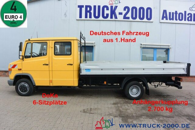 Mercedes-Benz Vario 614 D DoKa 6 Sitze Original nur 152 tkm - Малотоннажный бортовой грузовик, Грузопассажирский фургон: фото 1 Mercedes-Benz Vario 614 D DoKa 6 Sitze Original nur 152 tkm - Малотоннажный бортовой грузовик, Грузопассажирский фургон: фото 1