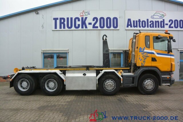 Крюковой мультилифт Scania G 480 8x4 24 T Retarder Deutscher LKW: фото 13