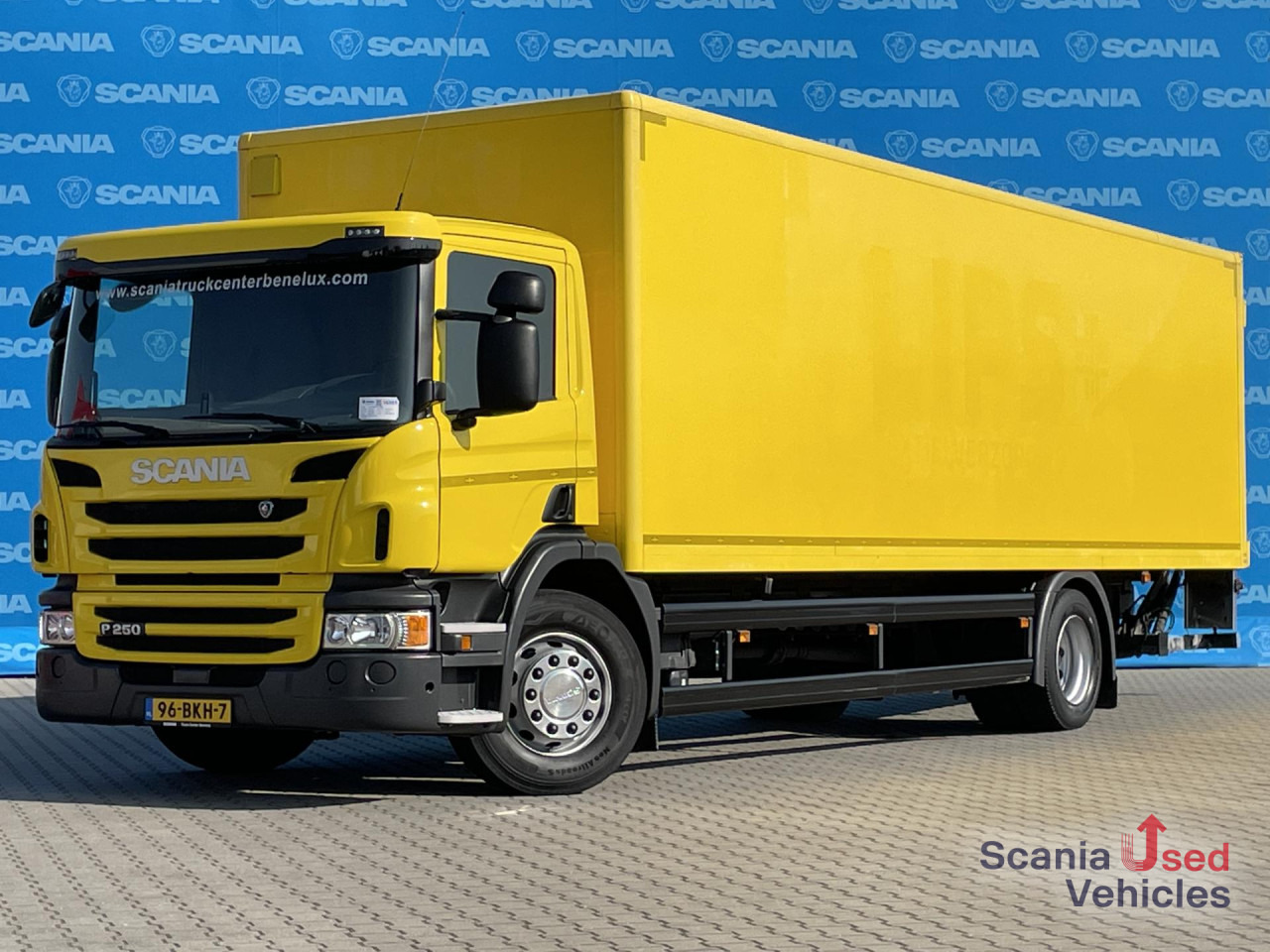 SCANIA P 250 DB4x2MNA AIRCO TAIL LIFT 1.5T 855X249X227CM - Грузовик с закрытым кузовом: фото 1 SCANIA P 250 DB4x2MNA AIRCO TAIL LIFT 1.5T 855X249X227CM - Грузовик с закрытым кузовом: фото 1