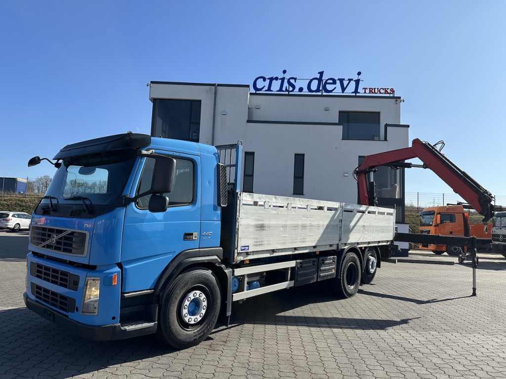 Volvo FM 440 6x2 Fassi 155 Liftachse - Автоманипулятор, Грузовик бортовой/ Платформа: фото 1 Volvo FM 440 6x2 Fassi 155 Liftachse - Автоманипулятор, Грузовик бортовой/ Платформа: фото 1
