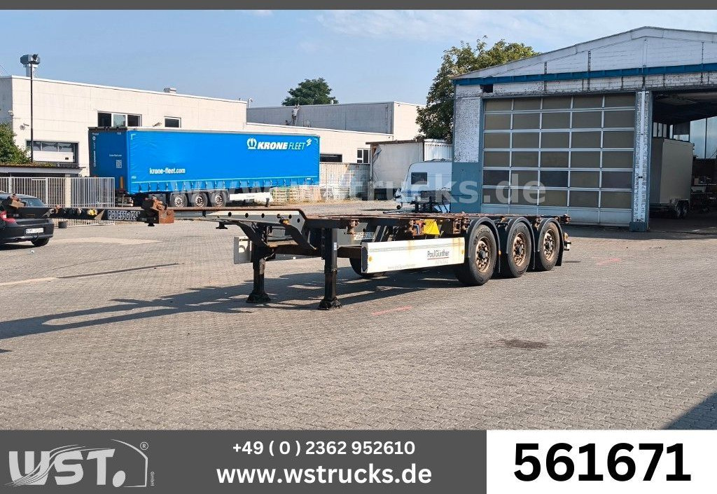 Krone SD27 Scheibenbremse 20/30/40 Box Liner - Полуприцеп-контейнеровоз/ Сменный кузов: фото 1 Krone SD27 Scheibenbremse 20/30/40 Box Liner - Полуприцеп-контейнеровоз/ Сменный кузов: фото 1