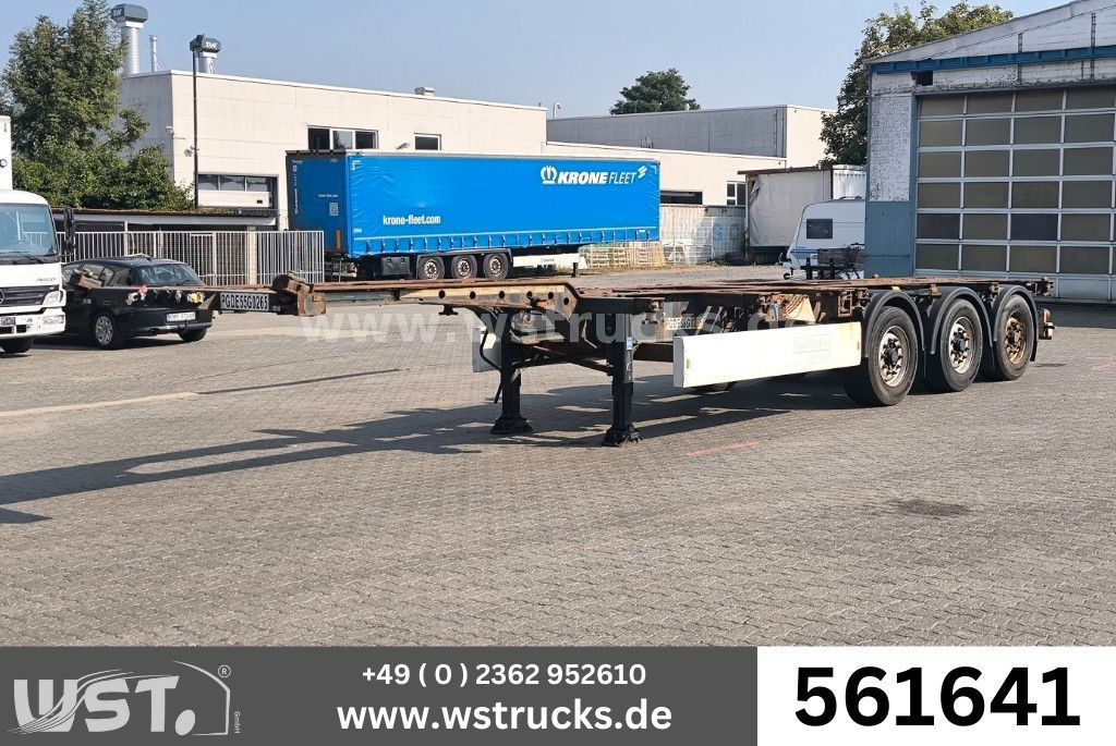 Krone SD27 Scheibenbremse 20/30/40 Box Liner - Полуприцеп-контейнеровоз/ Сменный кузов: фото 1 Krone SD27 Scheibenbremse 20/30/40 Box Liner - Полуприцеп-контейнеровоз/ Сменный кузов: фото 1