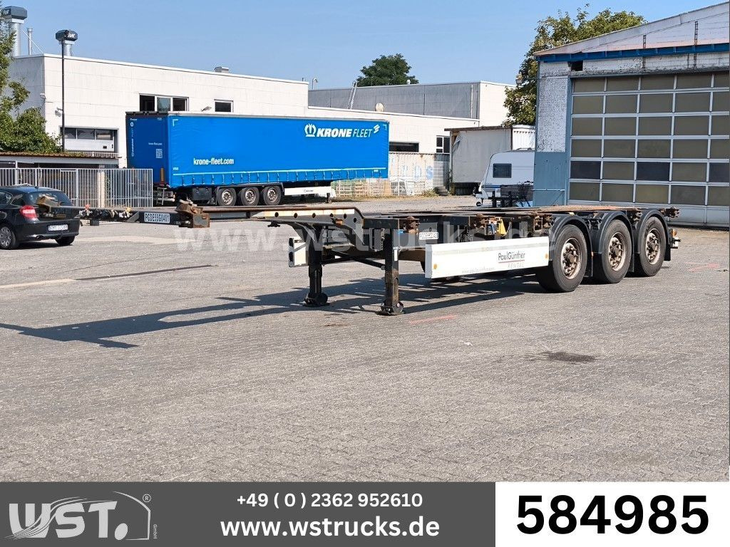 Krone SD27 Scheibenbremse 20/30/40 Box Liner - Полуприцеп-контейнеровоз/ Сменный кузов: фото 1 Krone SD27 Scheibenbremse 20/30/40 Box Liner - Полуприцеп-контейнеровоз/ Сменный кузов: фото 1