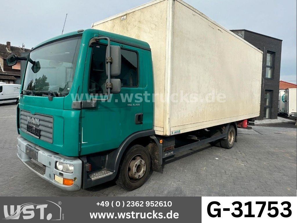 MAN TGL 8.150 Koffer Blatt/Blatt - Фургон с закрытым кузовом: фото 1 MAN TGL 8.150 Koffer Blatt/Blatt - Фургон с закрытым кузовом: фото 1