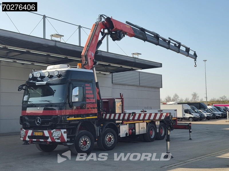 Mercedes-Benz Actros 4146 8X4 FASSI F600AXP.26 Crane Kran NL-Truck Euro 5 - Грузовик бортовой/ Платформа, Автоманипулятор: фото 1 Mercedes-Benz Actros 4146 8X4 FASSI F600AXP.26 Crane Kran NL-Truck Euro 5 - Грузовик бортовой/ Платформа, Автоманипулятор: фото 1