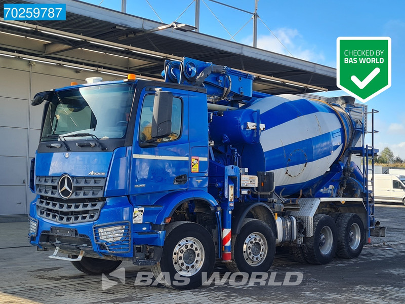 Mercedes-Benz Arocs 3251 8X4 PUMI Putzmeister TMM 24 + Liebherr 7m3 Mixer Retarder Euro 6 - Автобетононасос: фото 1 Mercedes-Benz Arocs 3251 8X4 PUMI Putzmeister TMM 24 + Liebherr 7m3 Mixer Retarder Euro 6 - Автобетононасос: фото 1