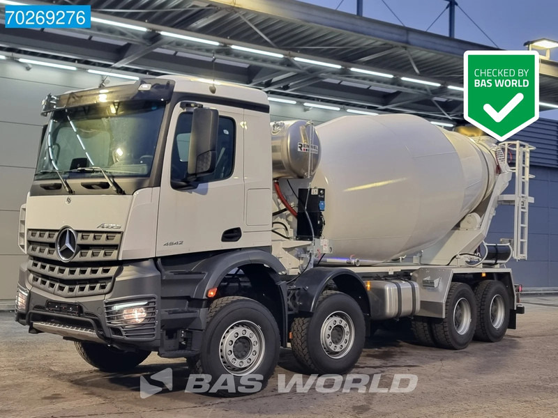 Mercedes-Benz Arocs 4542 8X4 12m3 Remmel mixer German Quality Big-Axle Euro 3 - Автобетоносмеситель: фото 1 Mercedes-Benz Arocs 4542 8X4 12m3 Remmel mixer German Quality Big-Axle Euro 3 - Автобетоносмеситель: фото 1