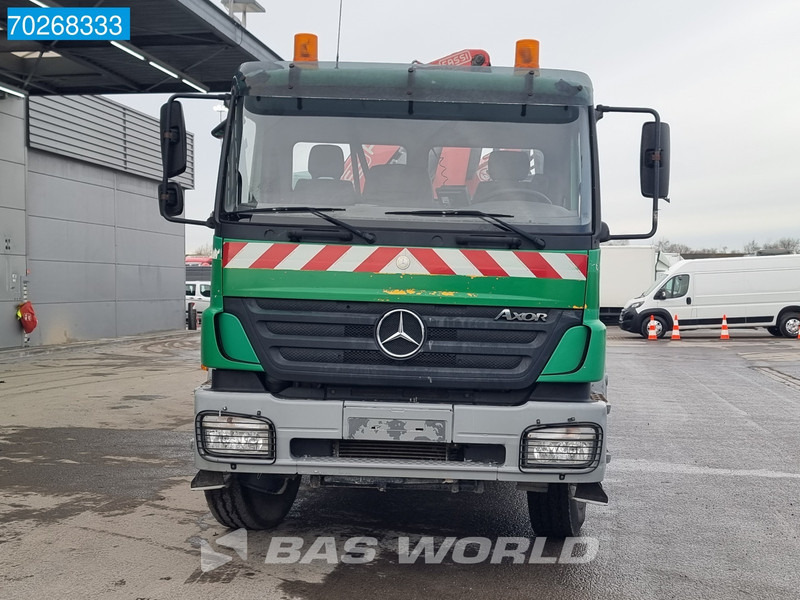 Самосвал, Автоманипулятор Mercedes-Benz Axor 1828 4X2 PTO Defect Fassi F110XS Crane Manual Big-Axle Steelsuspension Euro 3: фото 6