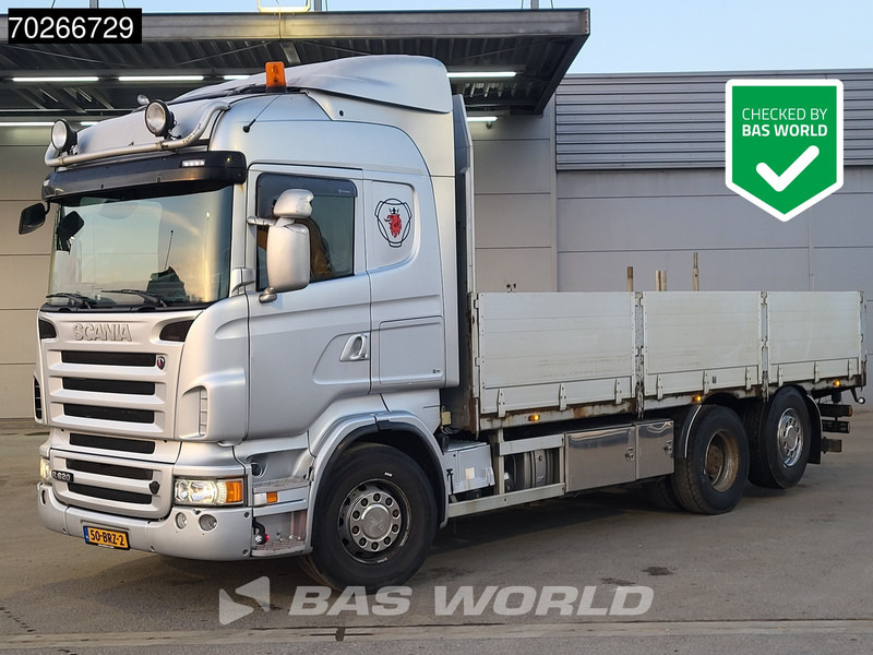 Scania R620 6X2 Retarder Big-Axle 3-Pedals Lift+Lenkachse Euro 4 - Грузовик бортовой/ Платформа: фото 1 Scania R620 6X2 Retarder Big-Axle 3-Pedals Lift+Lenkachse Euro 4 - Грузовик бортовой/ Платформа: фото 1