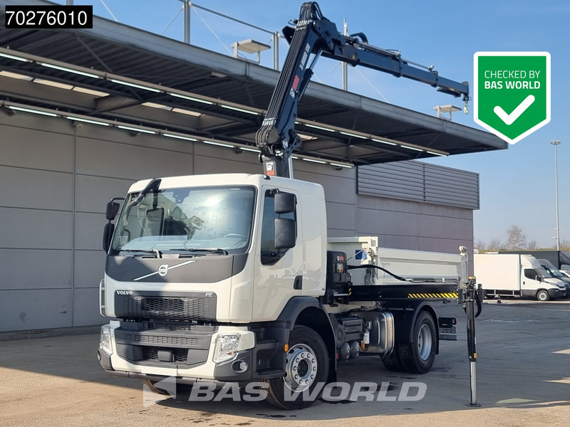 Volvo FE 320 4X2 NEW! 3-Seiten Kipper Hiab X Hiduo 138 E S-3 Kran Euro 6 - Самосвал, Автоманипулятор: фото 1 Volvo FE 320 4X2 NEW! 3-Seiten Kipper Hiab X Hiduo 138 E S-3 Kran Euro 6 - Самосвал, Автоманипулятор: фото 1