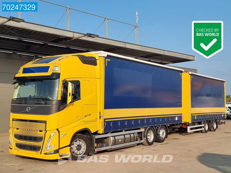 Volvo FH 460 6X2 LNG JUMBO LKW ACC Navi Standklima Liftachse - Тентованный грузовик: фото 1 Volvo FH 460 6X2 LNG JUMBO LKW ACC Navi Standklima Liftachse - Тентованный грузовик: фото 1