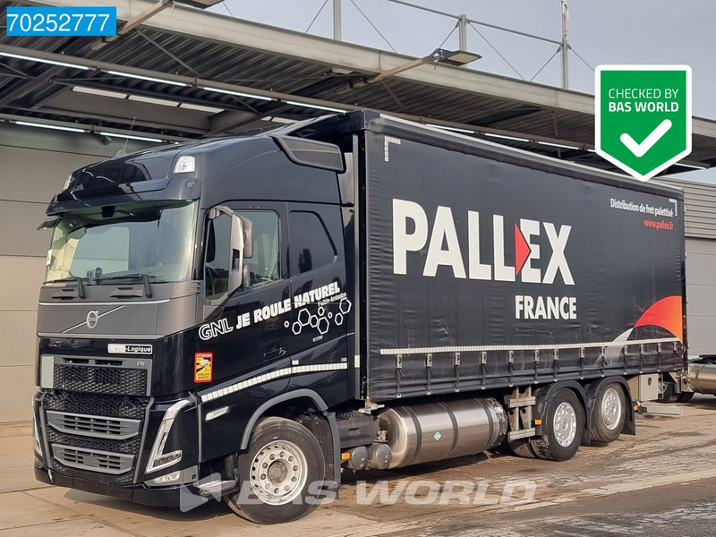 Volvo FH 460 6X2 LNG VEB+ Globetrotter ACC Navi Standklima LED - Тентованный грузовик: фото 1 Volvo FH 460 6X2 LNG VEB+ Globetrotter ACC Navi Standklima LED - Тентованный грузовик: фото 1