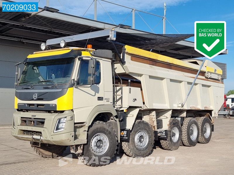 Самосвал Volvo FMX 460 10X4 33m3 55T payload Hydr. Pusher Euro6: фото 1