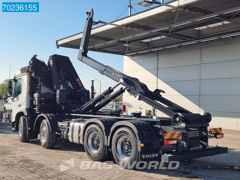 Новый Крюковой мультилифт, Автоманипулятор Volvo FMX 500 8X4 2024 registration HIAB X-HiDuo 228 E-6 Kran + 25t Hook Euro 6: фото 6