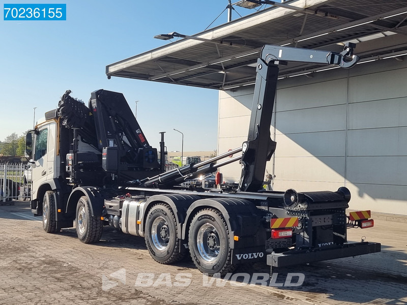 Новый Крюковой мультилифт, Автоманипулятор Volvo FMX 500 8X4 2024 registration HIAB X-HiDuo 228 E-6 Kran + 25t Hook Euro 6: фото 8