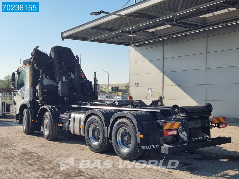 Новый Крюковой мультилифт, Автоманипулятор Volvo FMX 500 8X4 2024 registration HIAB X-HiDuo 228 E-6 Kran + 25t Hook Euro 6: фото 14