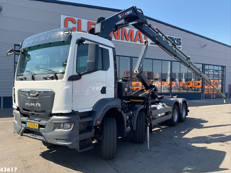 MAN TGS 32.470 8x4 Euro 6 Hiab 22 Tonmeter laadkraan Just 68.765 Km! - Крюковой мультилифт: фото 1 MAN TGS 32.470 8x4 Euro 6 Hiab 22 Tonmeter laadkraan Just 68.765 Km! - Крюковой мультилифт: фото 1