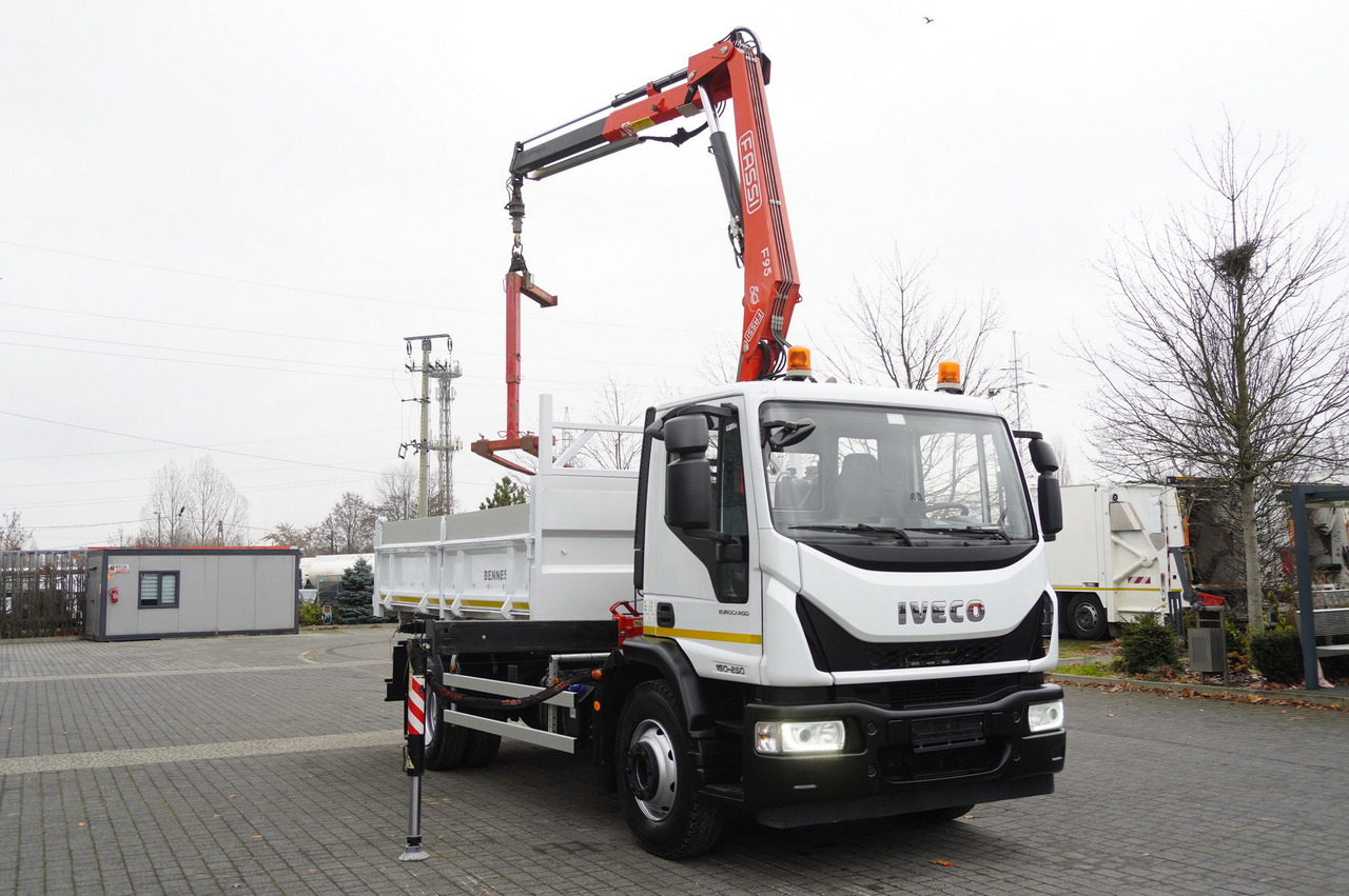 IVECO Eurocargo 160-250 E6/ Fassi crane / 3-sided tipper / mileage 47 thousand. km! в лизинг IVECO Eurocargo 160-250 E6/ Fassi crane / 3-sided tipper / mileage 47 thousand. km!: фото 16