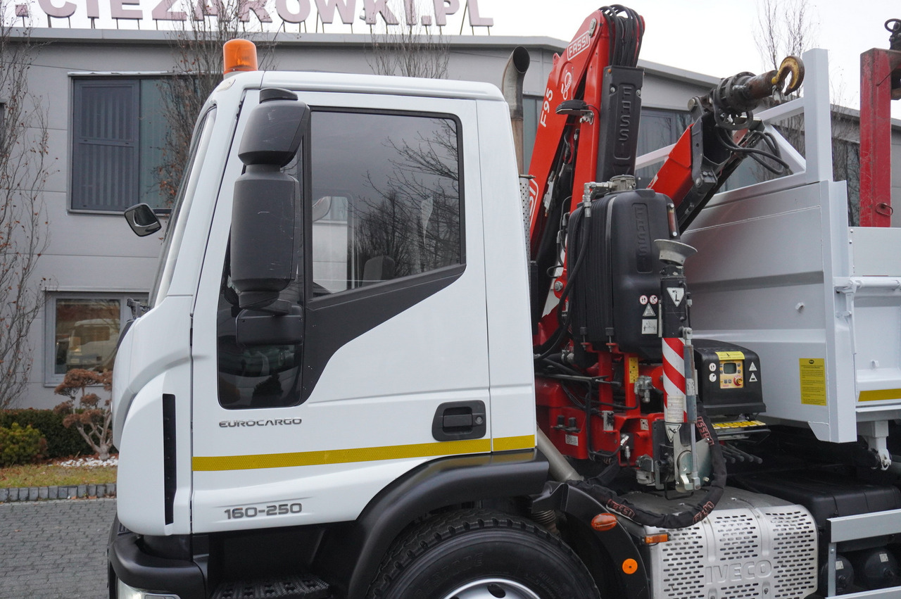 IVECO Eurocargo 160-250 E6/ Fassi crane / 3-sided tipper / mileage 47 thousand. km! в лизинг IVECO Eurocargo 160-250 E6/ Fassi crane / 3-sided tipper / mileage 47 thousand. km!: фото 21