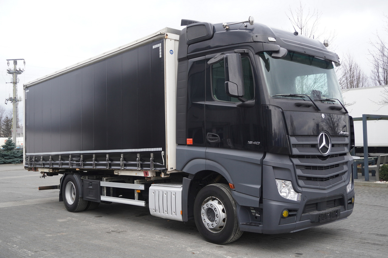 MERCEDES-BENZ Actros 1840 E6 4×2 / Lounge chair / Krone curtainsider superstructure - Тентованный грузовик: фото 1 MERCEDES-BENZ Actros 1840 E6 4×2 / Lounge chair / Krone curtainsider superstructure - Тентованный грузовик: фото 1