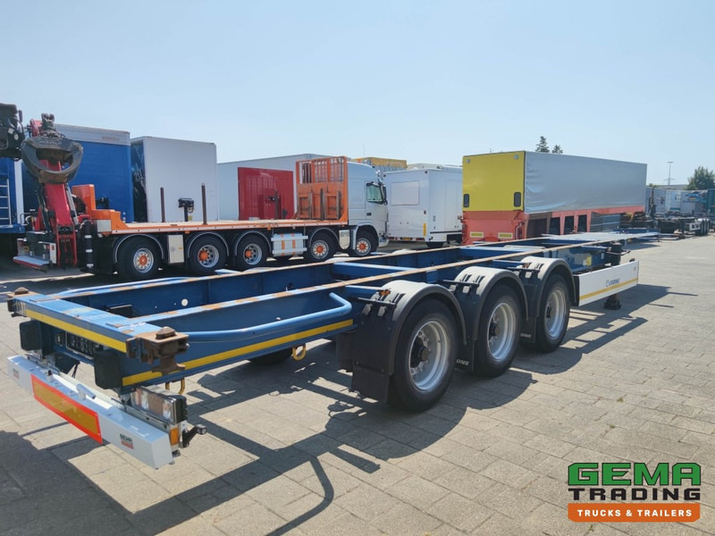 Krone SD 40 45 FT ContainerChassis 4720kg - BPW drum Brakes (O1503) - Полуприцеп-контейнеровоз/ Сменный кузов: фото 1 Krone SD 40 45 FT ContainerChassis 4720kg - BPW drum Brakes (O1503) - Полуприцеп-контейнеровоз/ Сменный кузов: фото 1