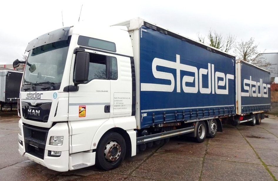 MAN 24.440, Jumbozug 117³, Intarder, XXL, 3+2, Edscha - Тентованный грузовик: фото 1 MAN 24.440, Jumbozug 117³, Intarder, XXL, 3+2, Edscha - Тентованный грузовик: фото 1