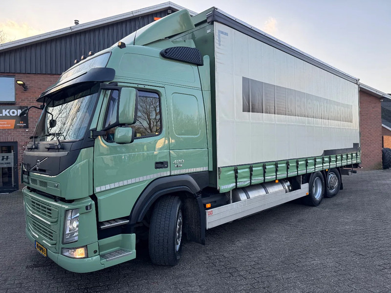 Volvo FM 460 LNG 6X2 Jumbo LNG AHK Lenkachse/Steering, Top zustand - Тентованный грузовик: фото 1 Volvo FM 460 LNG 6X2 Jumbo LNG AHK Lenkachse/Steering, Top zustand - Тентованный грузовик: фото 1