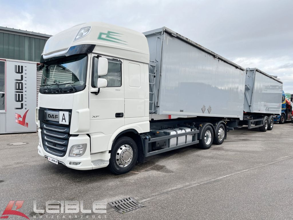 DAF XF 480 SSC*ALU Kipper*Komplettzug*90m³*231 TKM* - Самосвал: фото 1 DAF XF 480 SSC*ALU Kipper*Komplettzug*90m³*231 TKM* - Самосвал: фото 1
