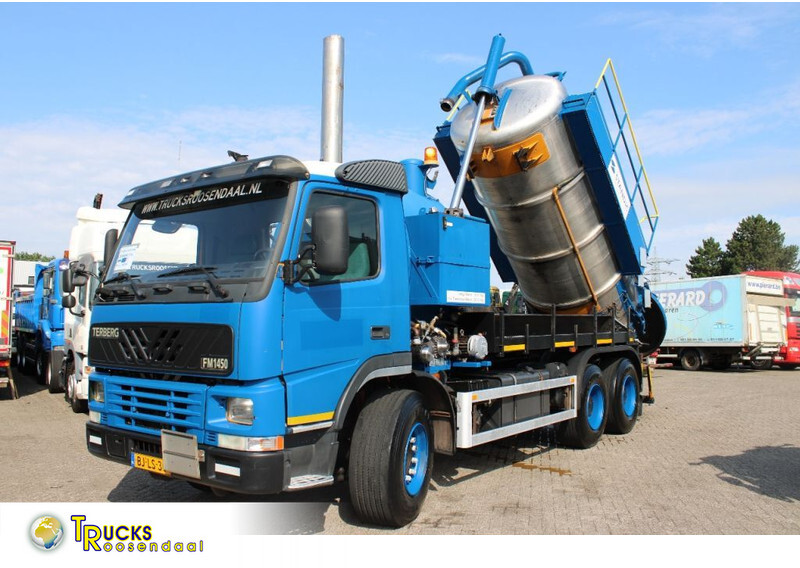 Terberg FM 1450 WITTIG VACUM SYSTEM + TIPPER + FULLY WORKING + EURO 2 + ADR + 11,34m3 - Ассенизатор: фото 1 Terberg FM 1450 WITTIG VACUM SYSTEM + TIPPER + FULLY WORKING + EURO 2 + ADR + 11,34m3 - Ассенизатор: фото 1