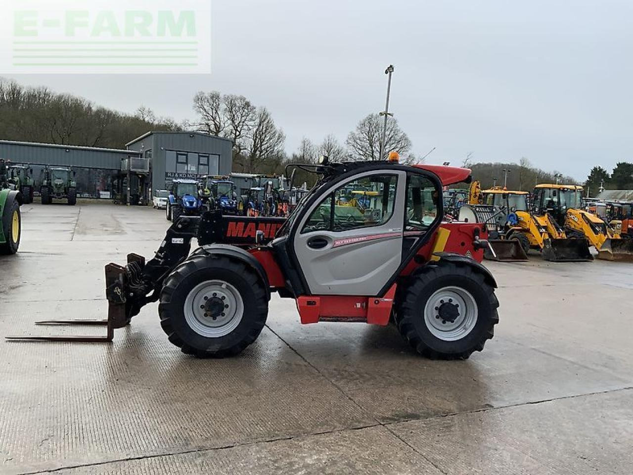 Телескопический погрузчик Manitou mlt737-130 ps+ elite telehandler (st21182): фото 6