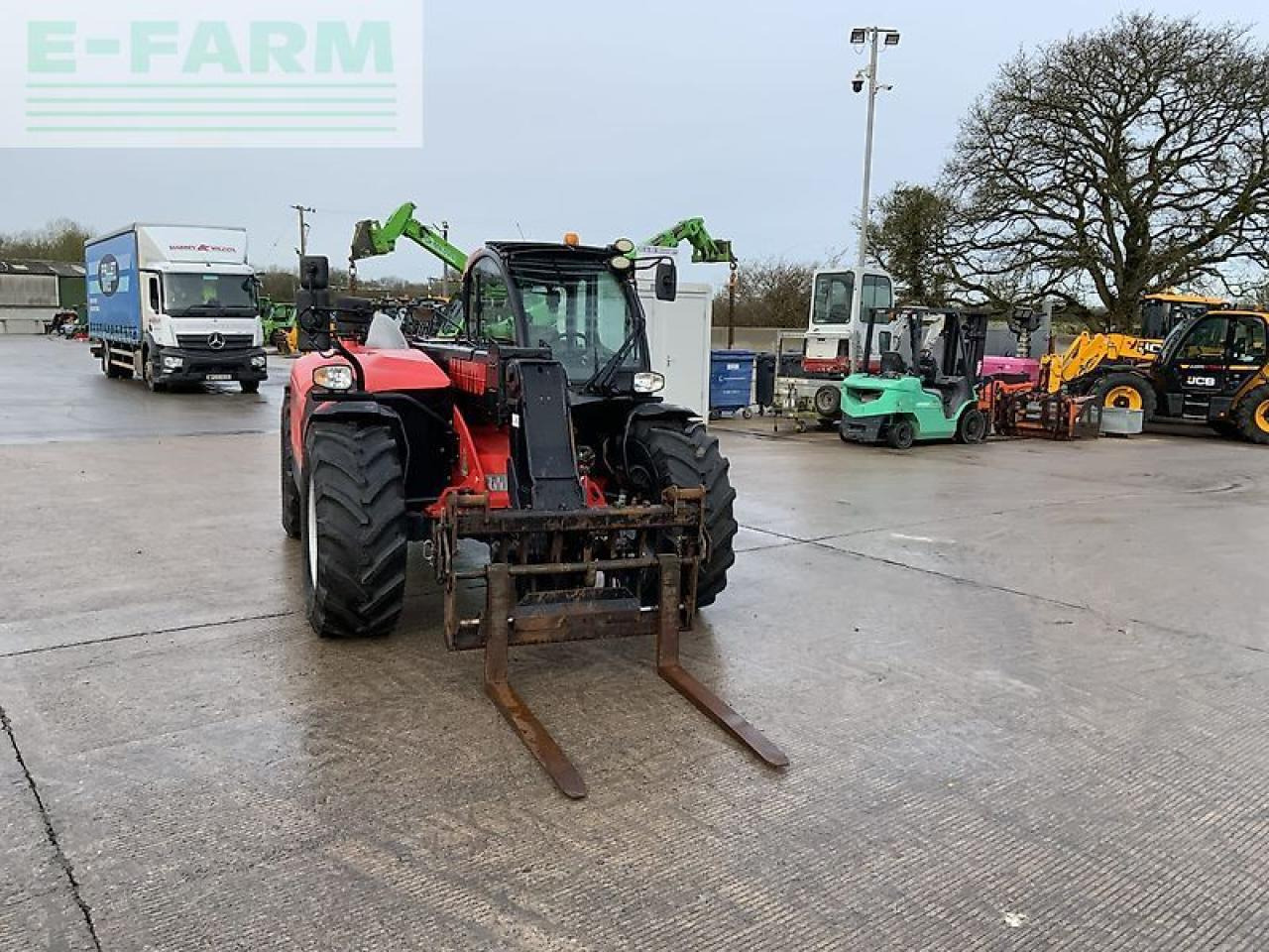 Телескопический погрузчик Manitou mlt737-130 ps+ elite telehandler (st21182): фото 8