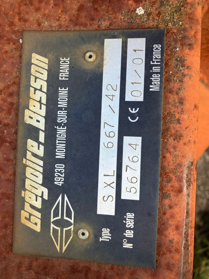 Gregoire-Besson SXL 667/42 - Дисковая борона: фото 1 Gregoire-Besson SXL 667/42 - Дисковая борона: фото 1