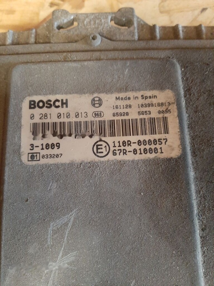 Bosch 0 281 010 013 - Блок управления для Автобусов: фото 1 Bosch 0 281 010 013 - Блок управления для Автобусов: фото 1