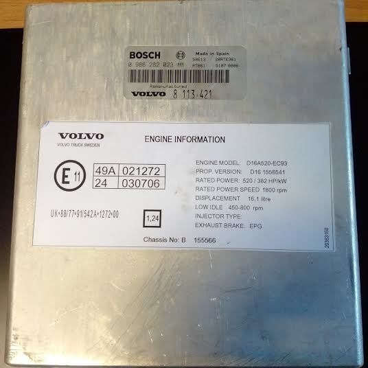 MAN BOSCH 0281001521. 0261200173 \ 020600009 1730575 MAN - Блок управления для Автобусов: фото 1 MAN BOSCH 0281001521. 0261200173 \ 020600009 1730575 MAN - Блок управления для Автобусов: фото 1