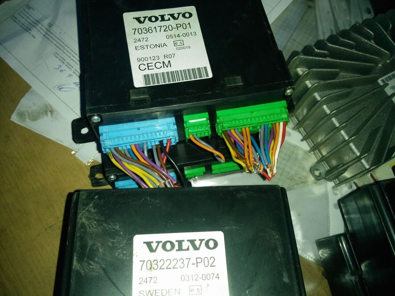 Volvo 20503188-P04.3195082-2 R03 Volvo B12 - Блок управления для Автобусов: фото 1 Volvo 20503188-P04.3195082-2 R03 Volvo B12 - Блок управления для Автобусов: фото 1