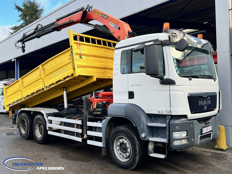 MAN TGS 33.320 6x4 Steel springs, Palfinger PK 23500 - Грузовик бортовой/ Платформа, Автоманипулятор: фото 1 MAN TGS 33.320 6x4 Steel springs, Palfinger PK 23500 - Грузовик бортовой/ Платформа, Автоманипулятор: фото 1