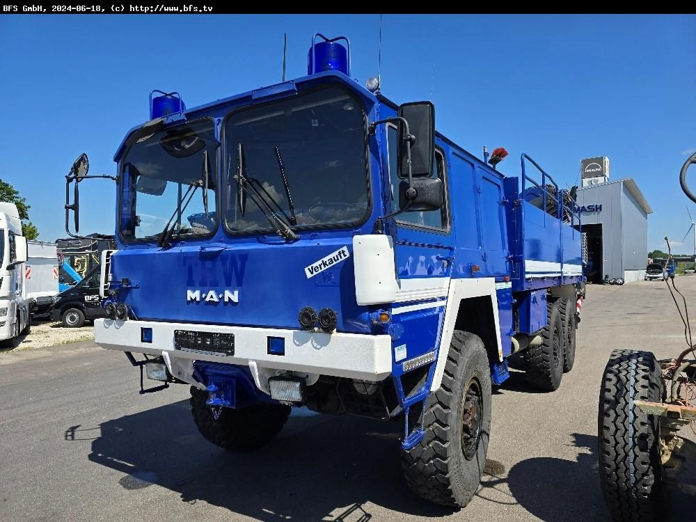 MAN KAT 1 A1.1 THW 6X6 Palfinger PK11000 UVV NEU! - Грузовик бортовой/ Платформа: фото 1 MAN KAT 1 A1.1 THW 6X6 Palfinger PK11000 UVV NEU! - Грузовик бортовой/ Платформа: фото 1