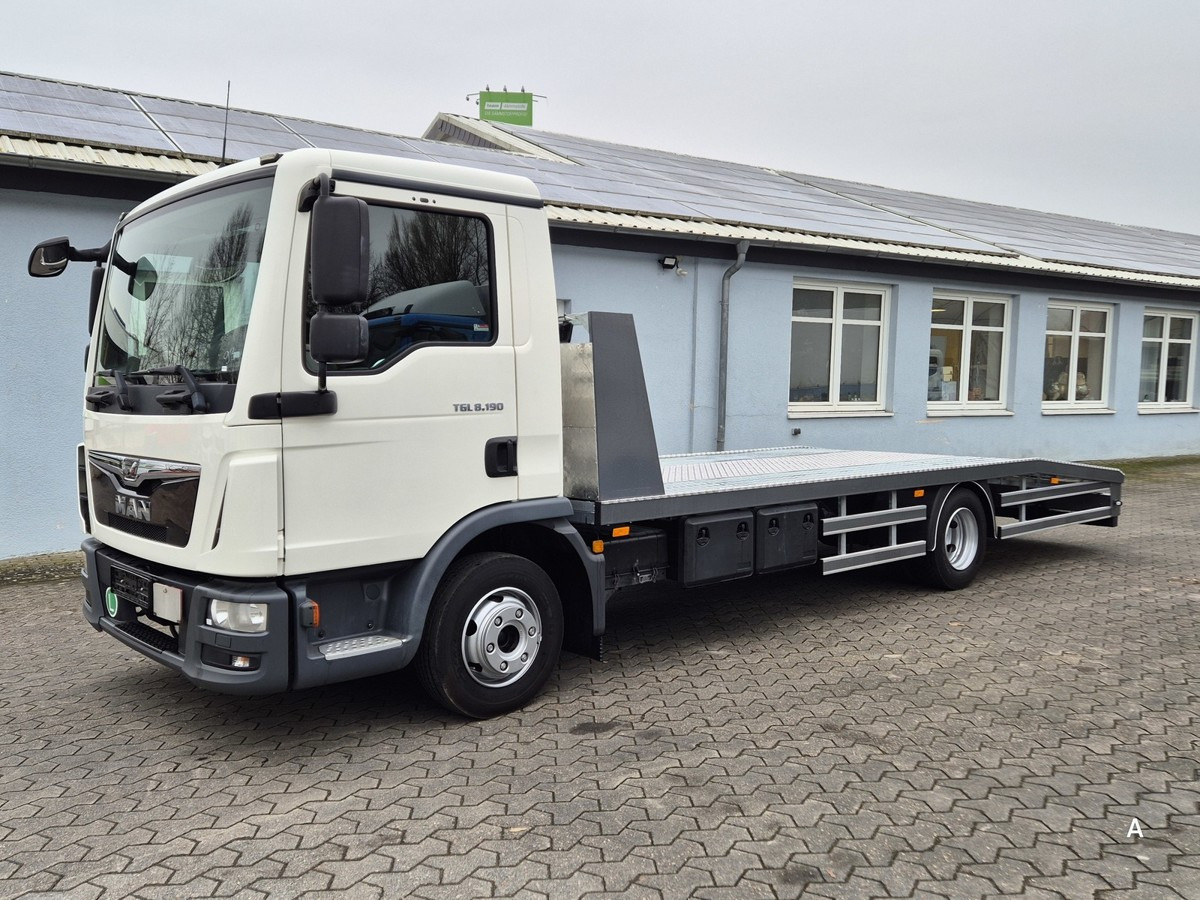 MAN TGL 8.190 BL Autotransporter 76tkm! AHK 3.5T - Автовоз, Фургон: фото 1 MAN TGL 8.190 BL Autotransporter 76tkm! AHK 3.5T - Автовоз, Фургон: фото 1